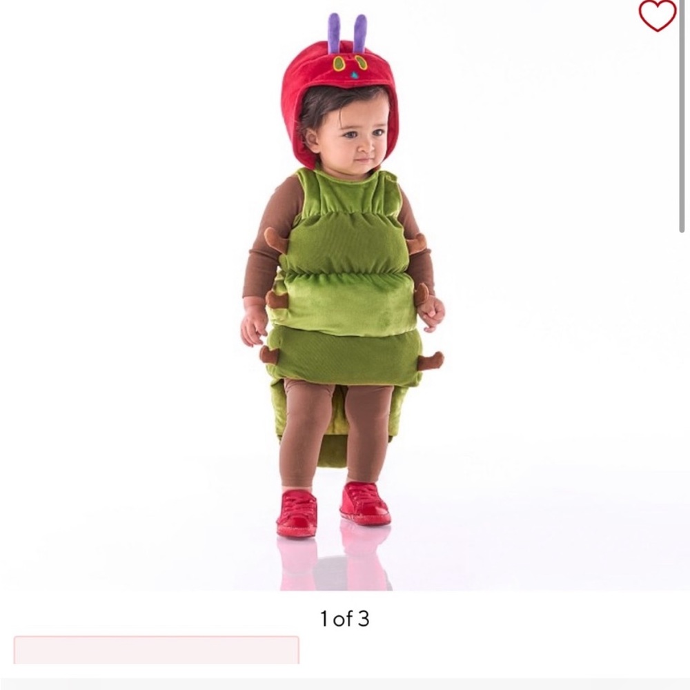 Pottery Barn Kids Caterpillar costume